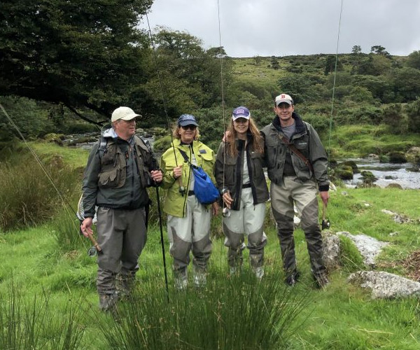 Beginner fly fishing lessons in Devon with the Devon School of Fly Fishing
